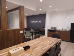 ６月９日（月）社員スタッフのための食堂兼休憩室「Hananoki Cafe」オープン